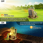 Load image into Gallery viewer, FOXMIS Miniature Frog Garden Statue Gifts Fall Halloween Decorations Fairy Garden Accessories Outdoor Lights Solar Garden Frog Decor Art Housewarming Gift for Patio,Yard,Lawn Ornament,3.89&quot;x2.36&quot;x3.93
