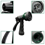 Load image into Gallery viewer, AUTOMAN-Garden-Hose-Nozzle, ABS Water Spray Nozzle with 7 Adjustable Watering Patterns, Slip Resistant for Watering Plants, Lawn&amp; Garden, Washing Cars, Cleaning, Showering Pets &amp; Outdoor Fun.
